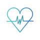 Heartbeat graphic